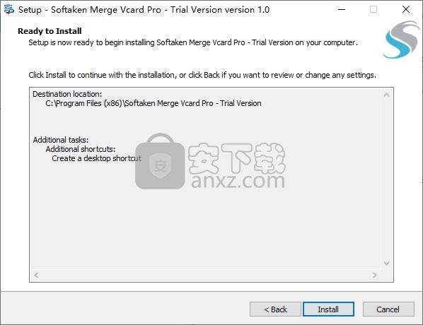 Softaken Merge Vcard Pro(VCF合并工具)