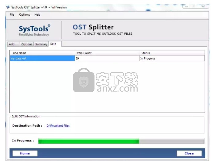 SysTools OST Splitter(OST拆分工具)