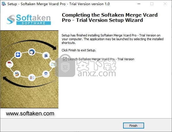 Softaken Merge Vcard Pro(VCF合并工具)