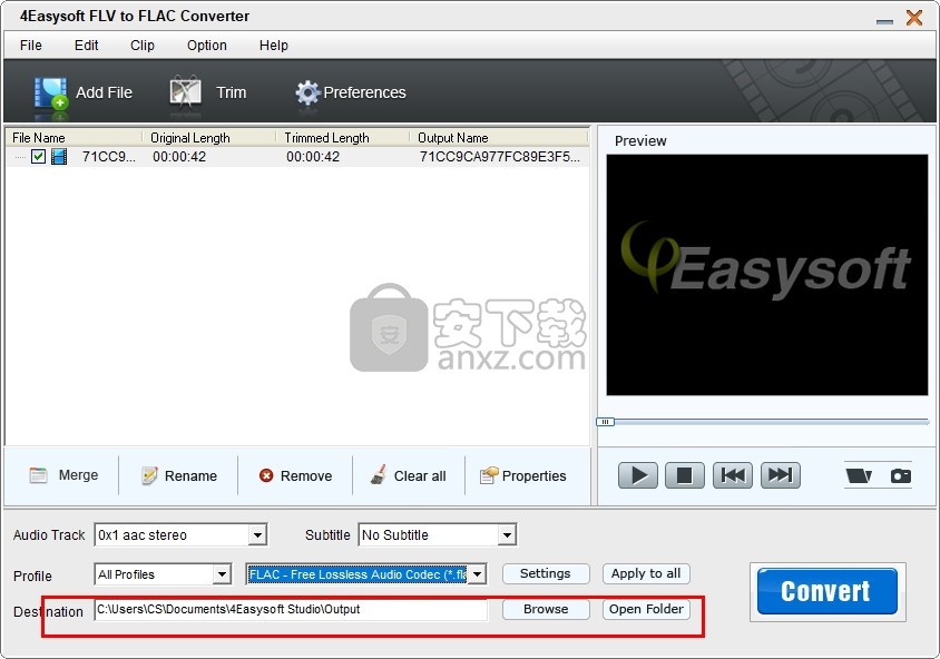 4Easysoft FLV to FLAC Converter(FLV转FLAC格式转换器)