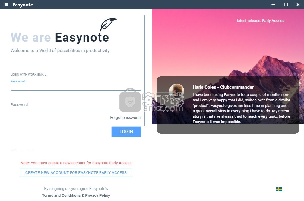 Easynote(工作项目管理软件)