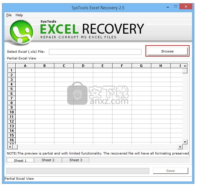 SysTools XLSX Recovery(XLSX文件修复工具)