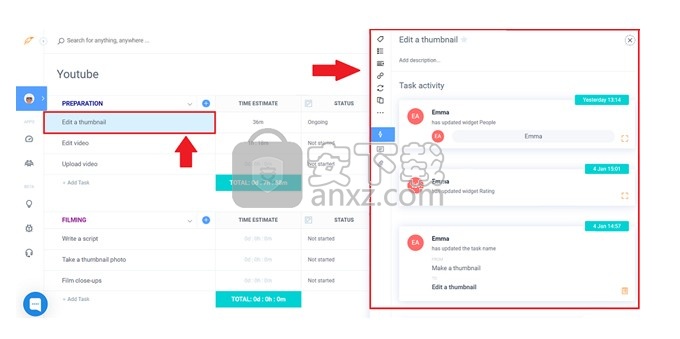 Easynote(工作项目管理软件)