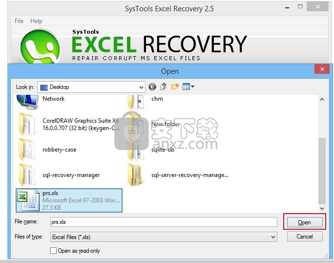 SysTools XLSX Recovery(XLSX文件修复工具)