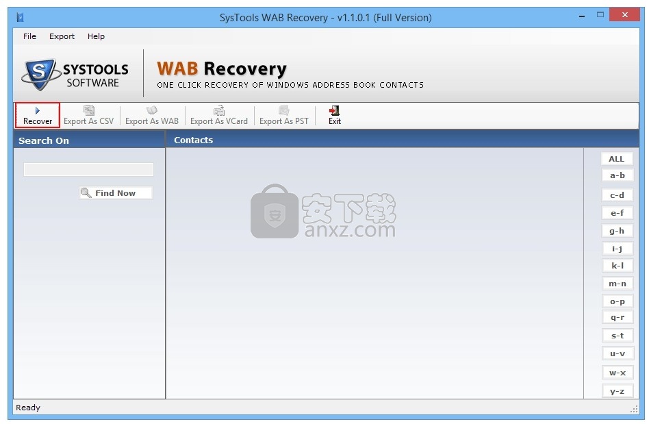 SysTools WAB Recovery(WAB联系人数据恢复软件)