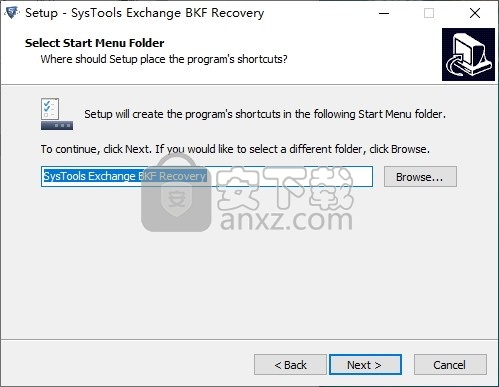 SysTools Exchange BKF Recovery(Exchange BKF数据恢复工具)