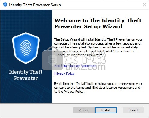 identity theft preventer(计算机个人信息防盗软件)