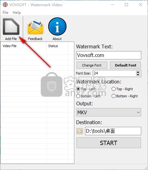 VovSoft Watermark Video(视频加水印软件)