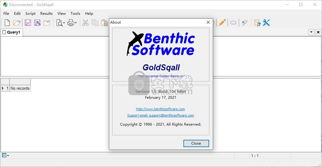 benthic software goldSqall