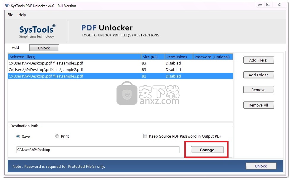 SysTools PDF Unlocker(PDF解锁器)