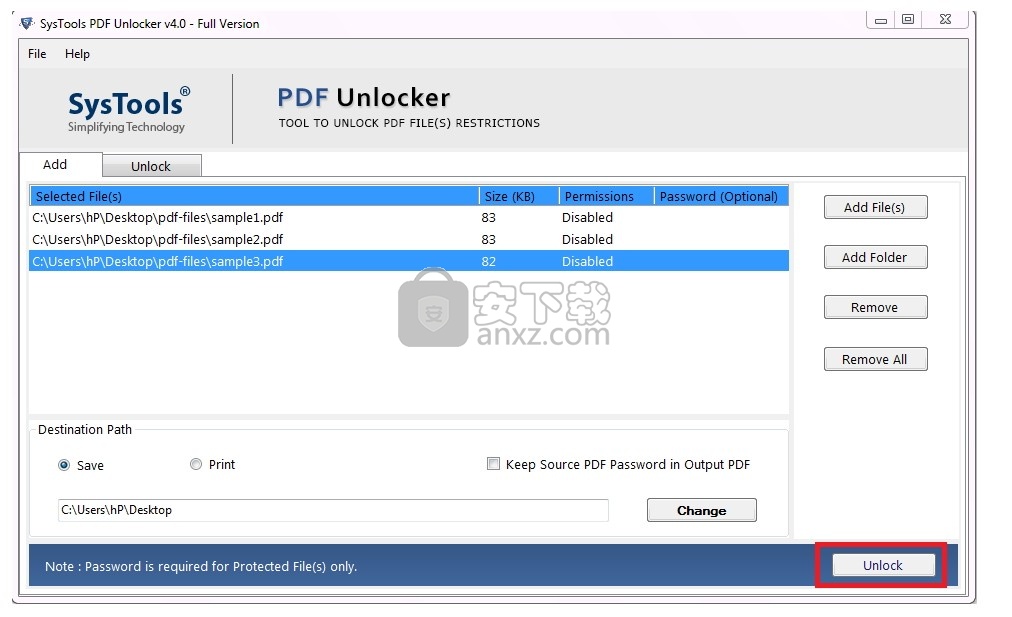 SysTools PDF Unlocker(PDF解锁器)