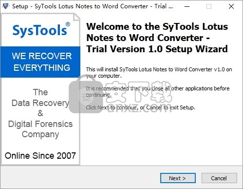 SyTools Lotus Notes to Word Converter(Lotus Notes转Word转换器)