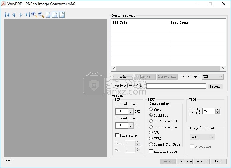 VeryPDF PDF to Image Converter(PDF转图片转换器)