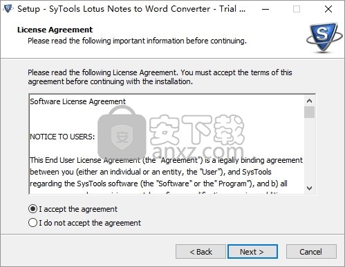 SyTools Lotus Notes to Word Converter(Lotus Notes转Word转换器)