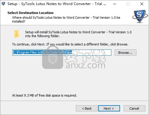 SyTools Lotus Notes to Word Converter(Lotus Notes转Word转换器)