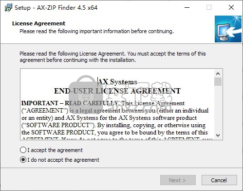 ax-zip finder(文件查找器)