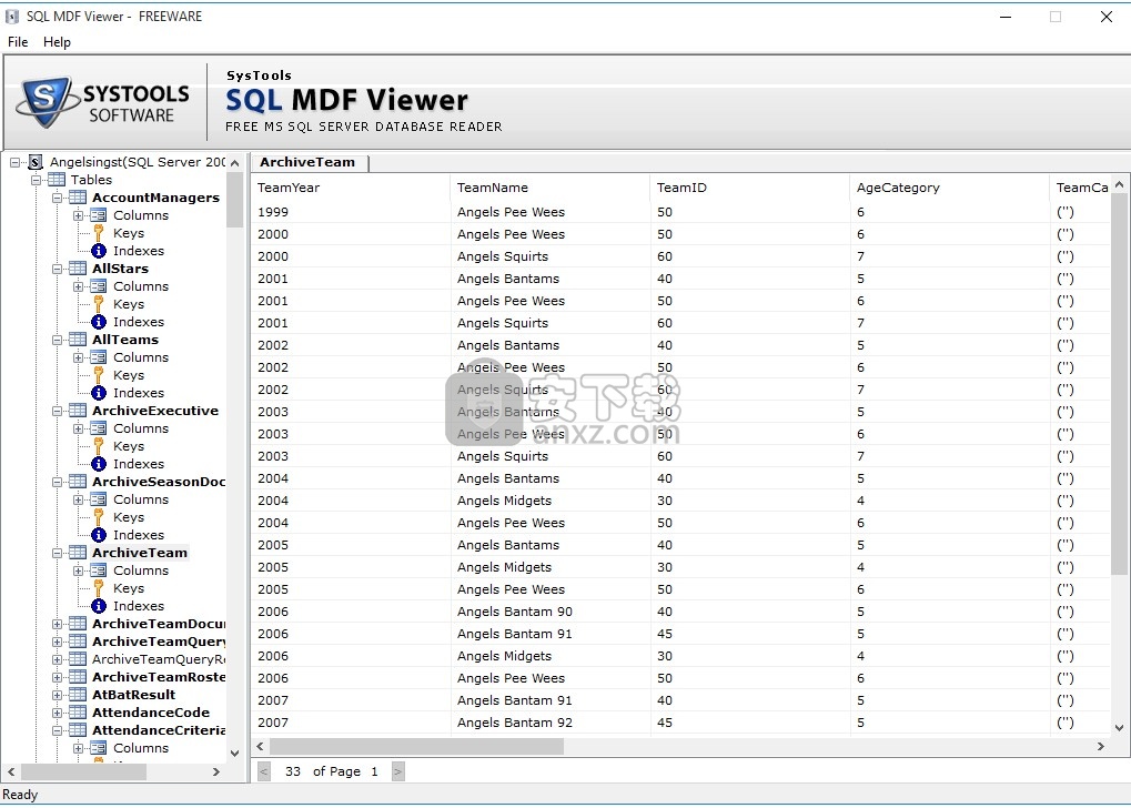 SysTools SQL MDF Viewer(MDF文件管理器)
