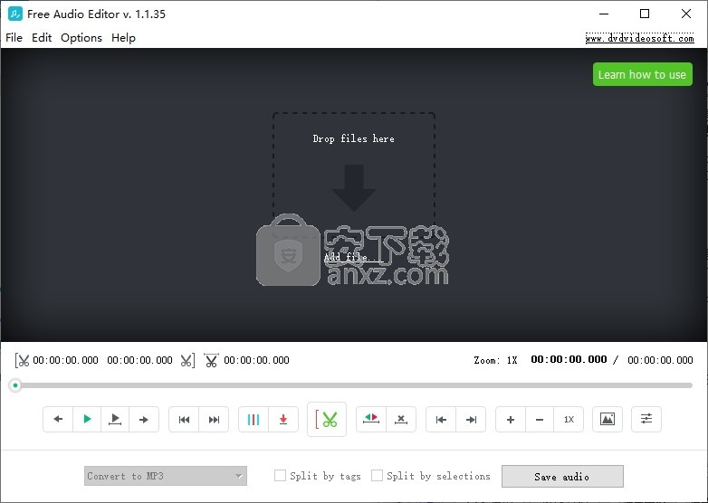 DVDVideosoft Free Audio Editor(免费音频编辑软件) 