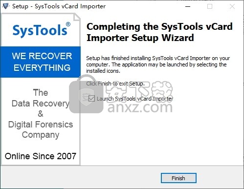 SysTools vCard Importer(vCard联系人导入Outlook工具)