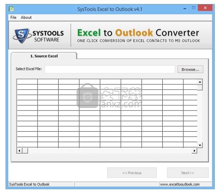 SysTools Excel to Outlook Converter(Excel转Outlook工具)