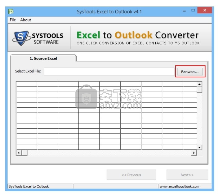 SysTools Excel to Outlook Converter(Excel转Outlook工具)