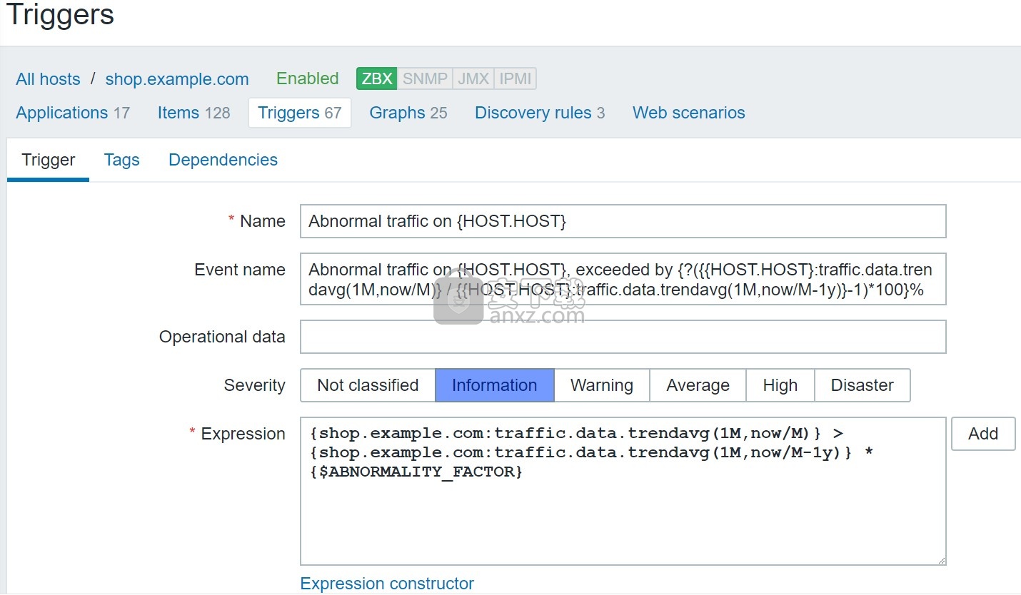 Zabbix(分布式系统监视)