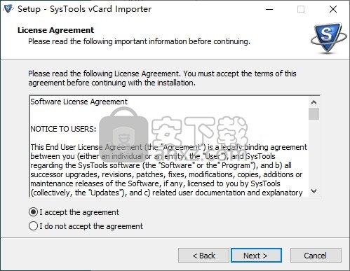 SysTools vCard Importer(vCard联系人导入Outlook工具)