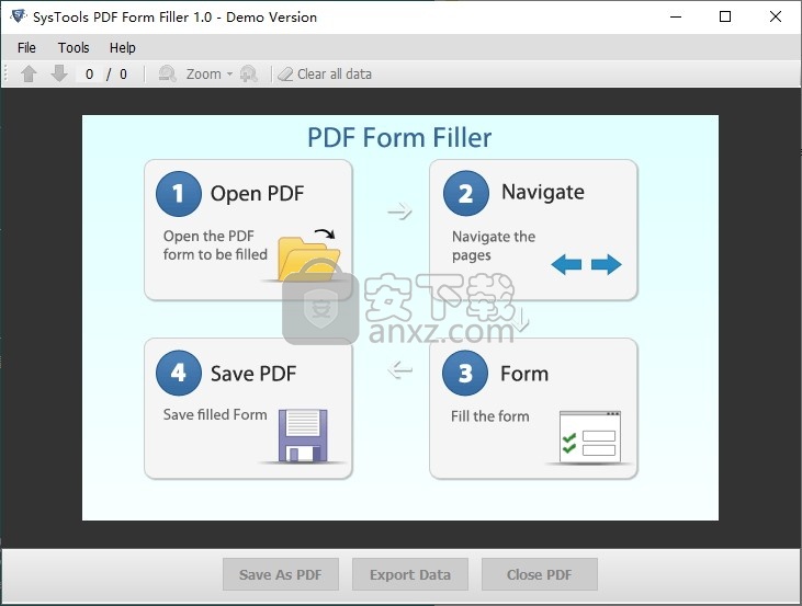 SysTools PDF Form Filler(PDF表单填写软件)