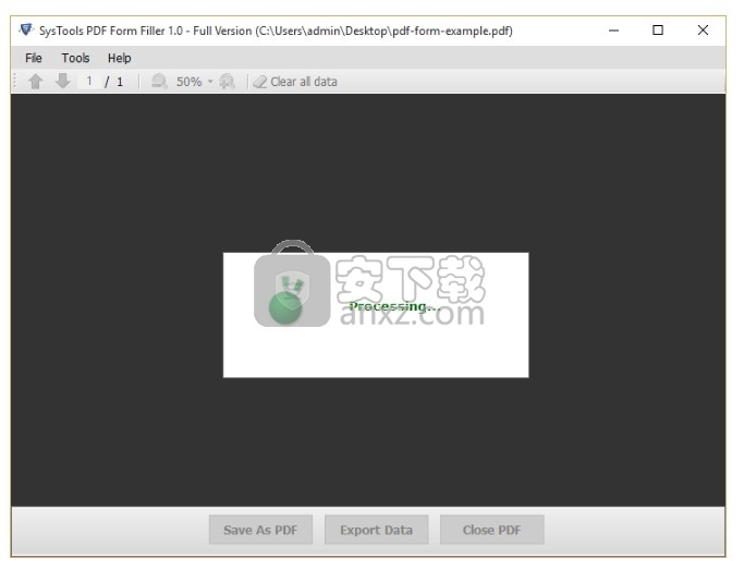 SysTools PDF Form Filler(PDF表单填写软件)