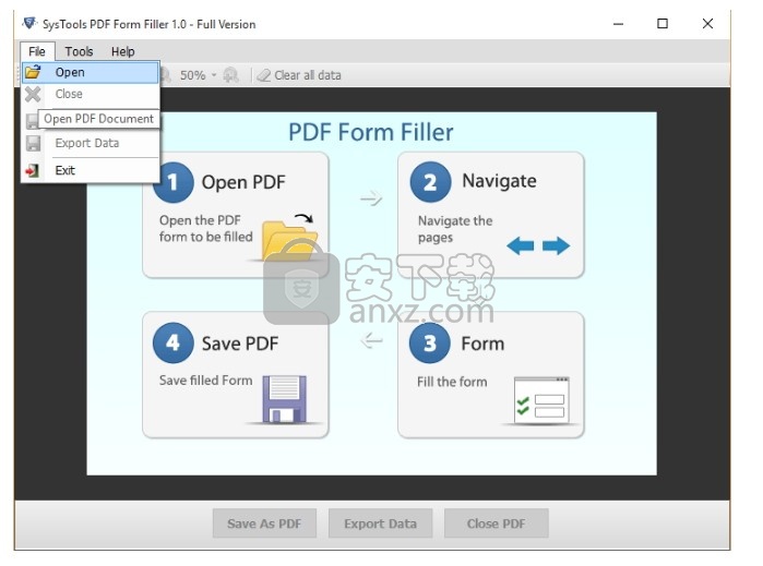 SysTools PDF Form Filler(PDF表单填写软件)