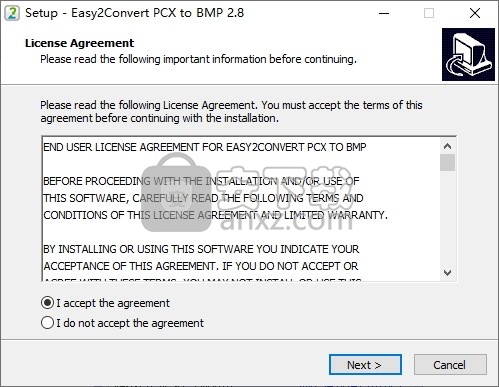Easy2Convert PCX to BMP(PCX转BMP格式转换器)