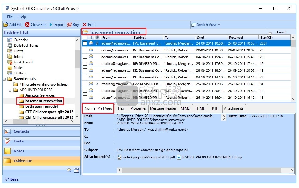 SysTools OLK Converter(OLK邮件格式转换器)