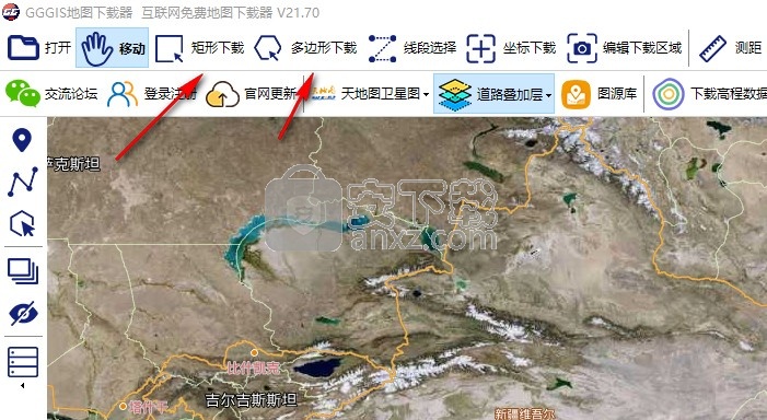 GGGIS地图下载器