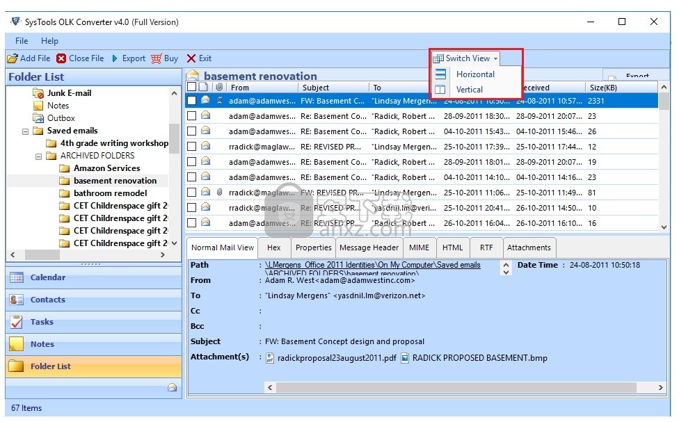 SysTools OLK Converter(OLK邮件格式转换器)