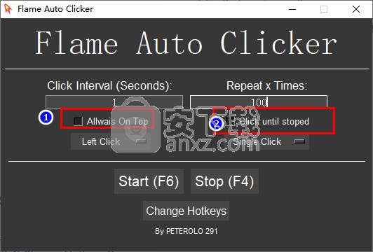 Flame Auto Clicker(极简自动点击器)