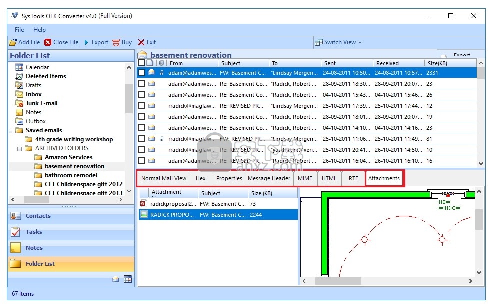 SysTools OLK Converter(OLK邮件格式转换器)