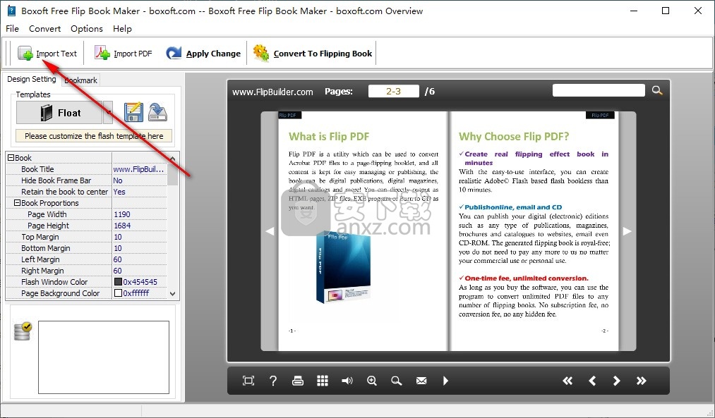 Boxoft Free Flip Book Maker(翻页动画书制作)