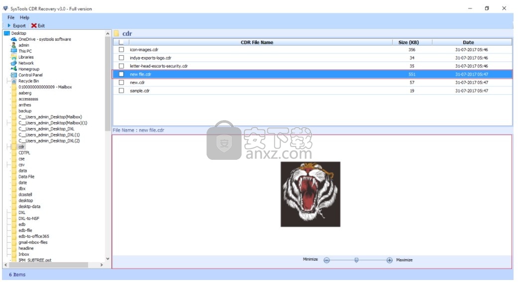 SysTools CDR Recovery(CDR文件修复工具)