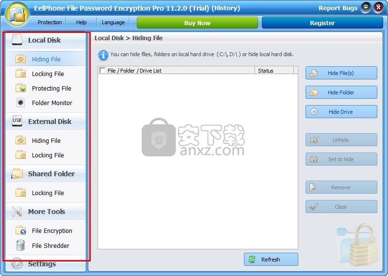 EelPhone File Password Encryption(文件保护软件)