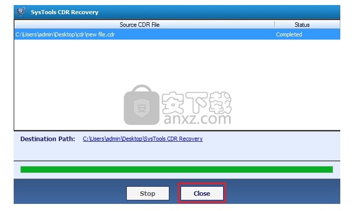 SysTools CDR Recovery(CDR文件修复工具)