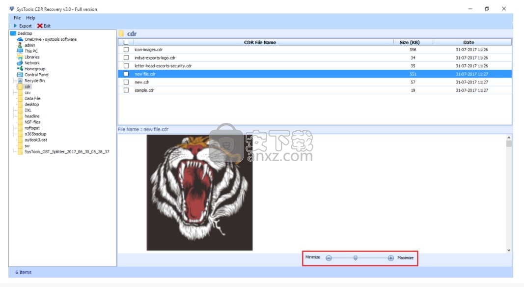 SysTools CDR Recovery(CDR文件修复工具)