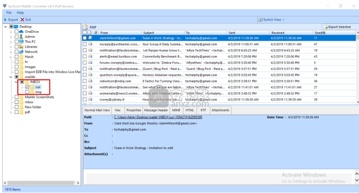 SysTools Maildir Converter(Maildir电子邮件转换器)