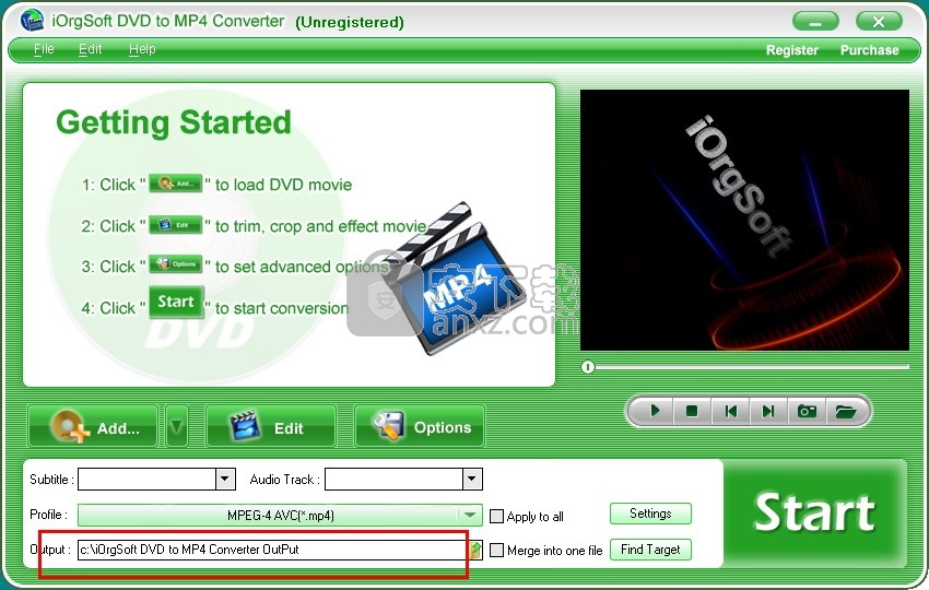 iOrgSoft DVD to MP4 Converter(DVD转MP4转换器)