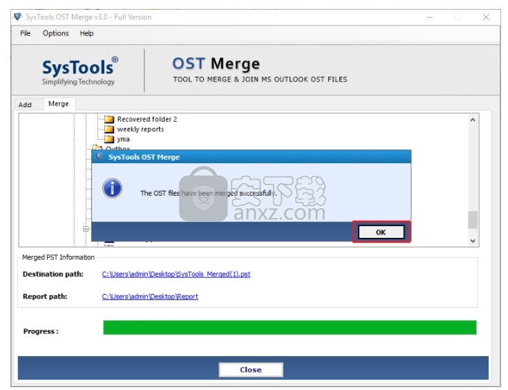 SysTools OST Merge(OST合并工具)