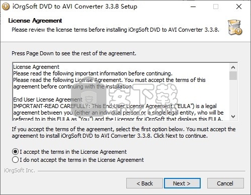 iOrgSoft DVD to AVI Converter(DVD转AVI转换器)