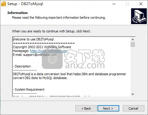 DB2ToMysql(DB2导入到Mysql工具)