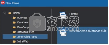 REST Dataware Componentes(数据库连接服务)
