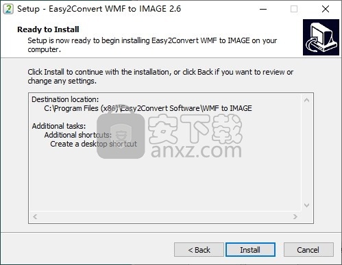 Easy2Convert WMF to IMAGE(WMF图片格式转换器)