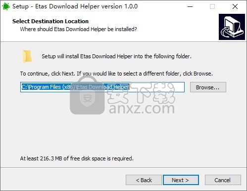 Etas Download Helper