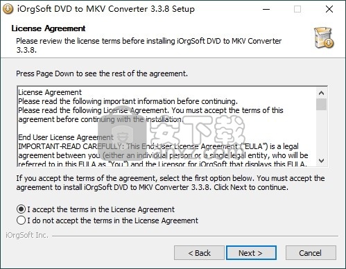 iOrgSoft DVD to MKV Converter(DVD转MKV转换器)